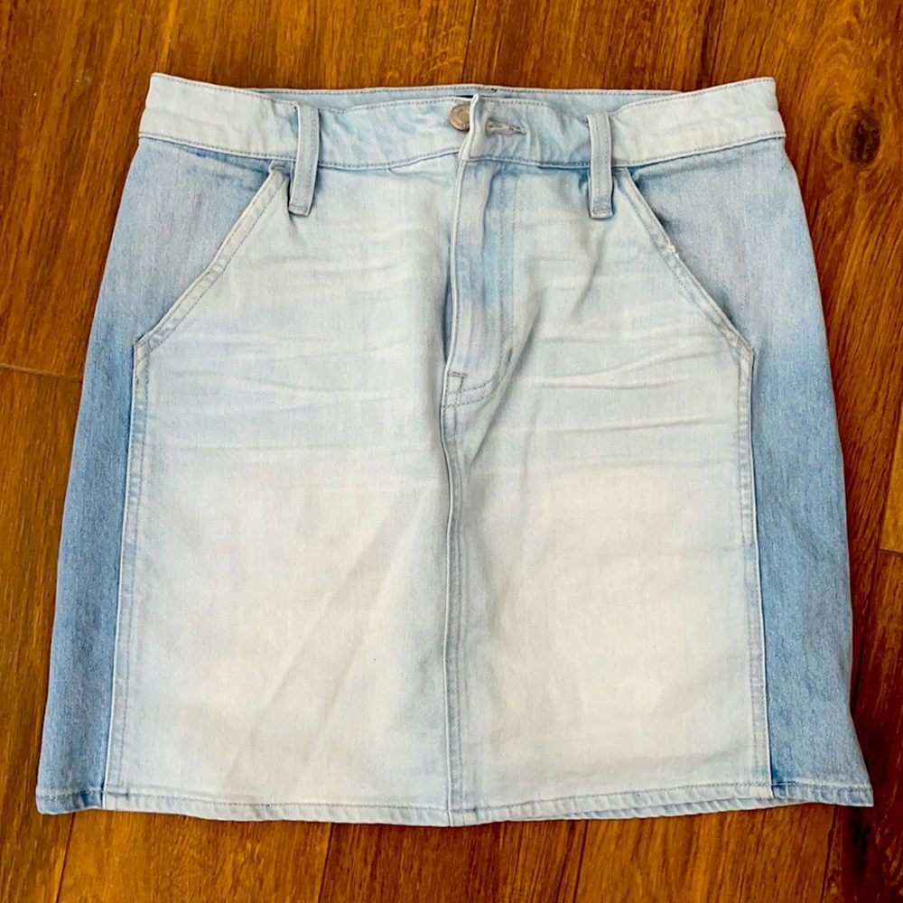 Jcrew denim skirt